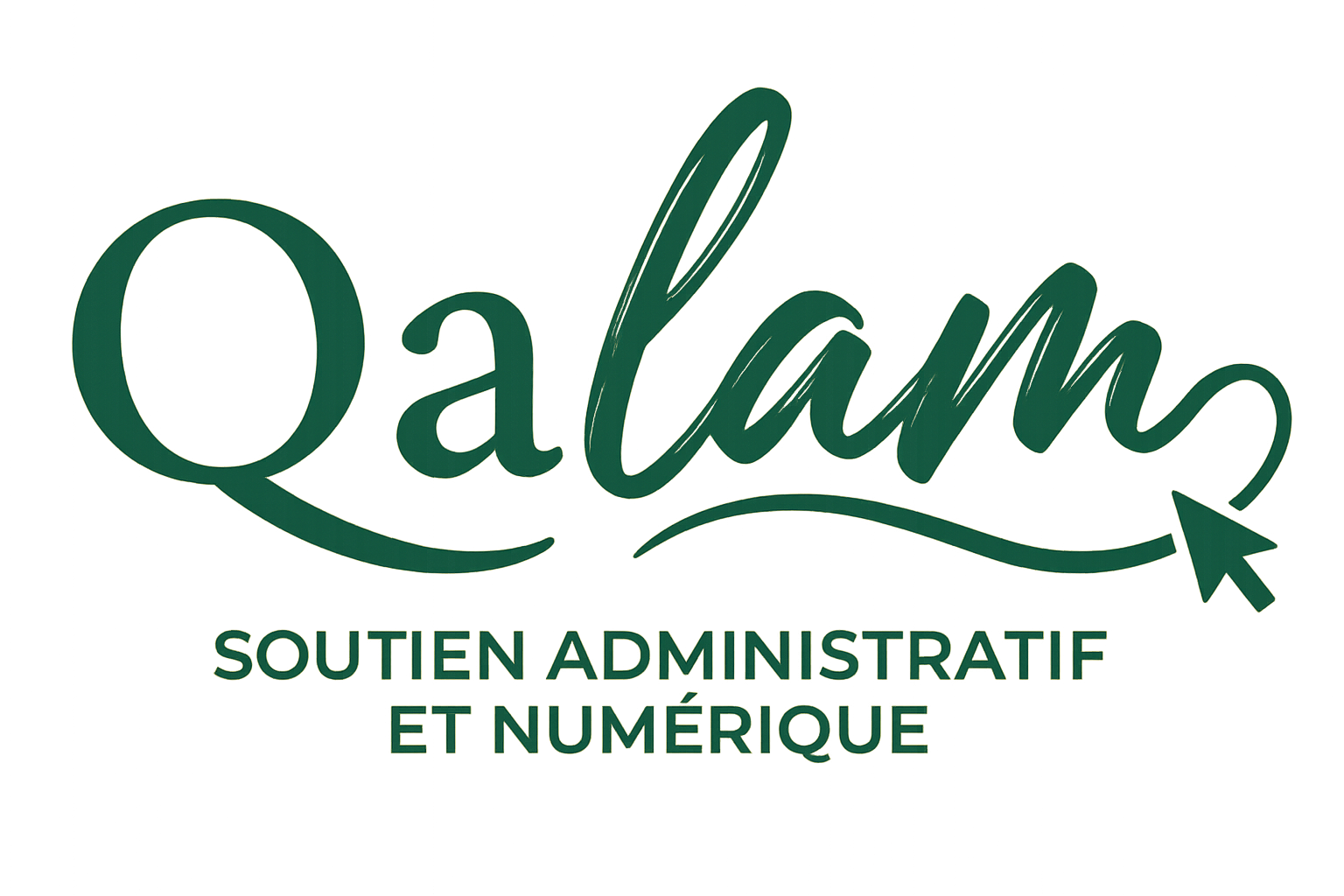 Logo Qalam Assistance – aide administrative Marseille